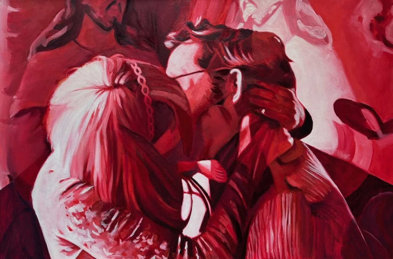 "Inseparable", 24 x 36 Inches, Oil on Canvas, 2025