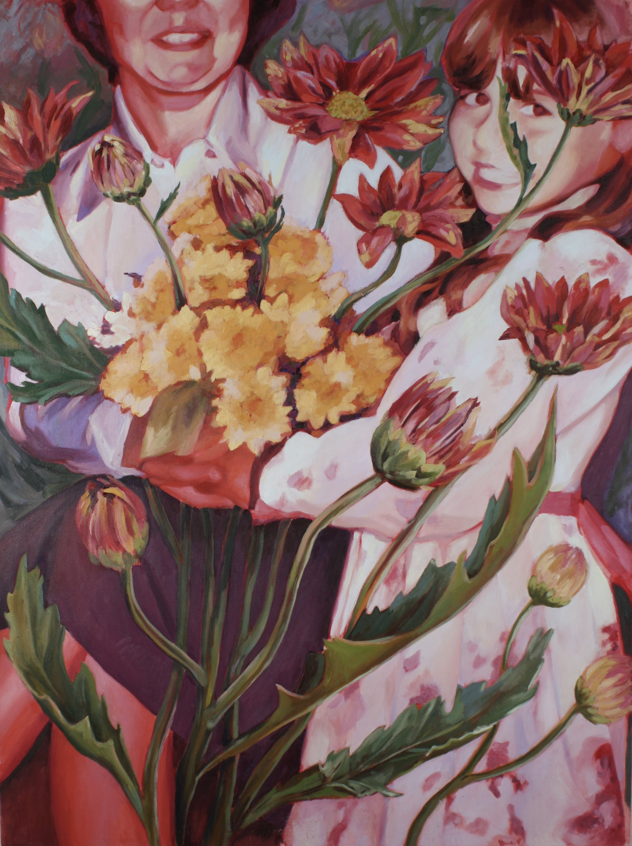 "Growing Pains (3)", 36 x 48 inches, Oil on Canvas, 2024