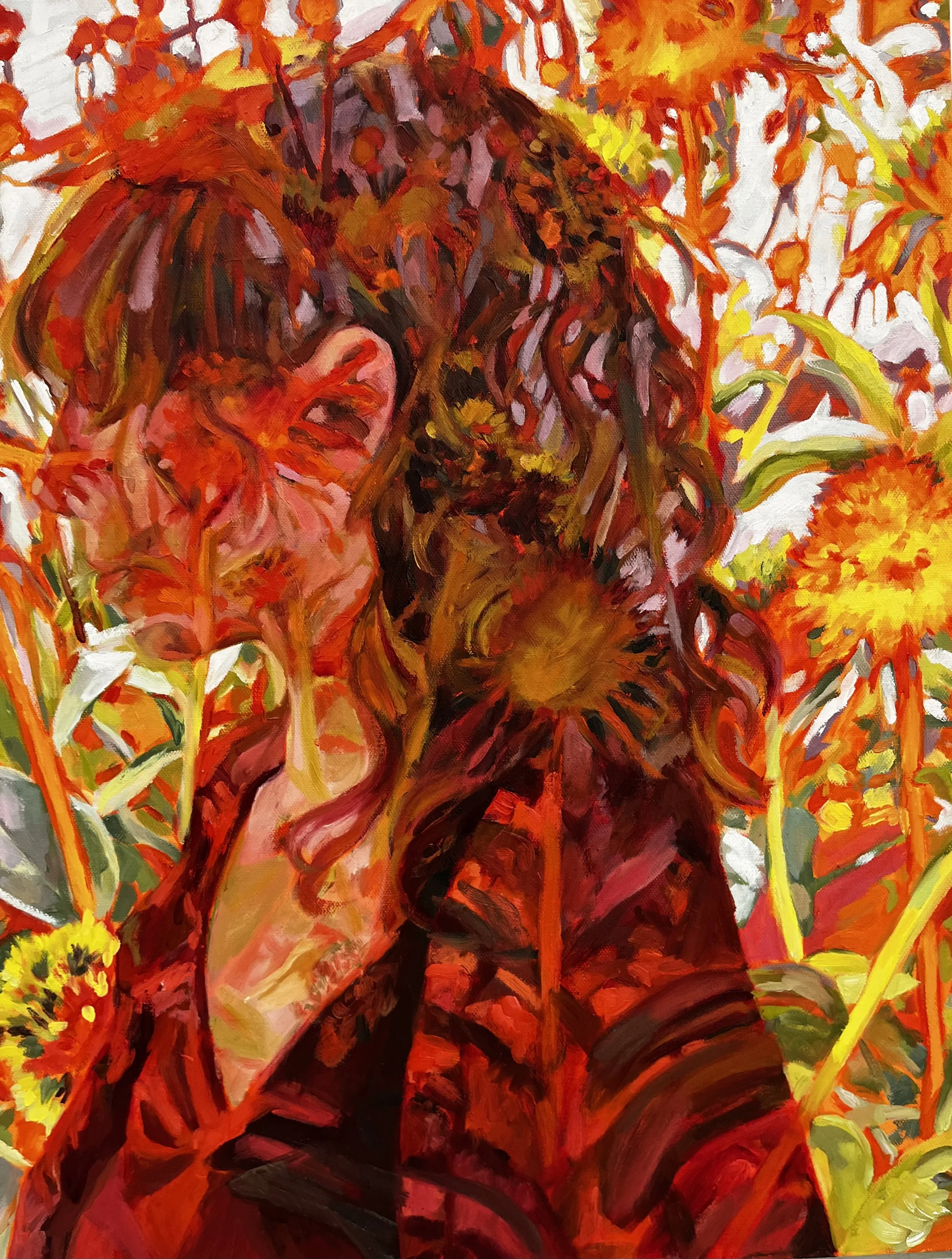 "Efflorescence", 20 x 24 inches, Oil on Canvas, 2024 (SOLD)