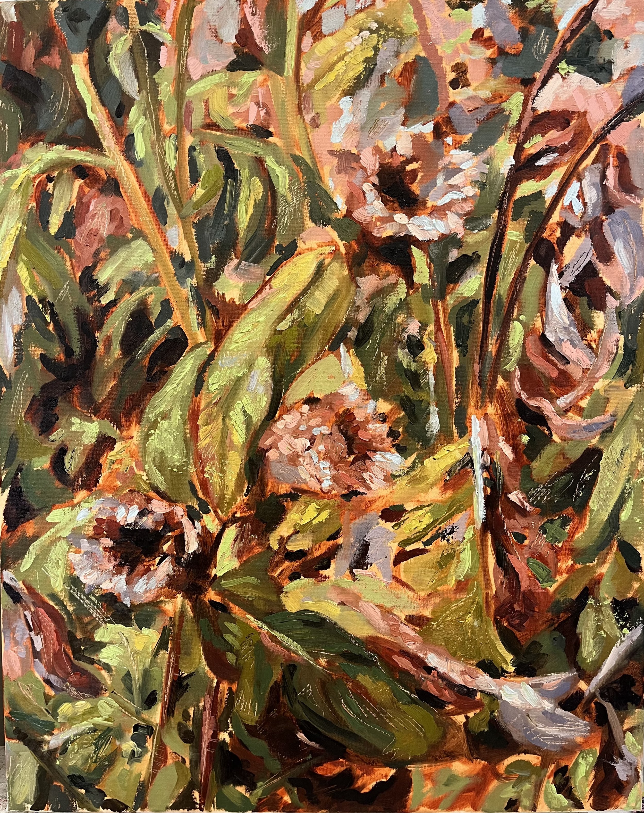 "Summers End", 16 x 20 inches, Oil on Canvas, 2023 (SOLD)