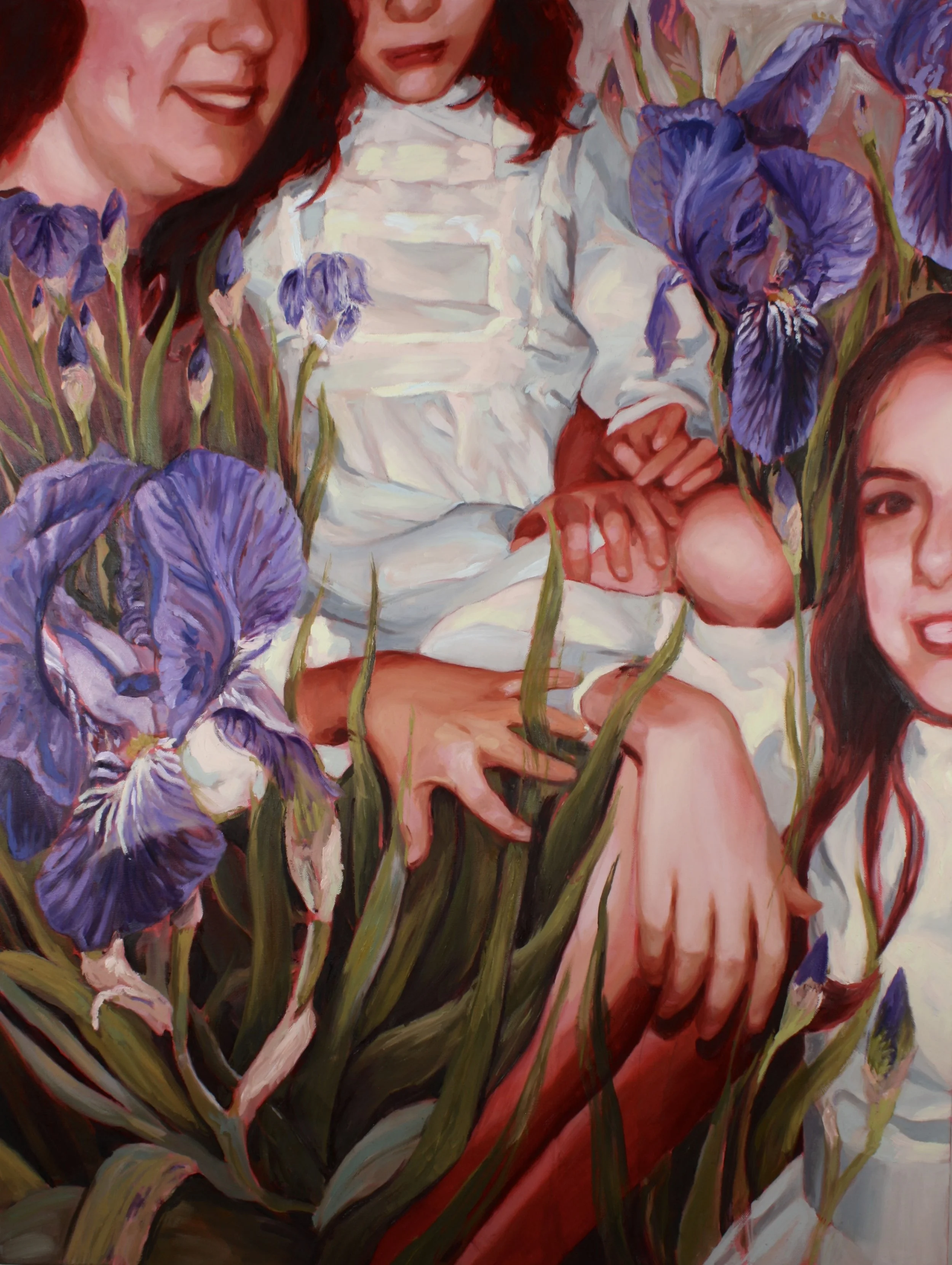 "Growing Pains (1)", 36 x 48 inches, Oil on Canvas, 2024