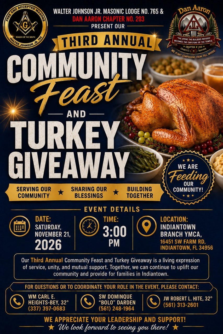 Third Annual Community Feast &amp; Turkey Drive