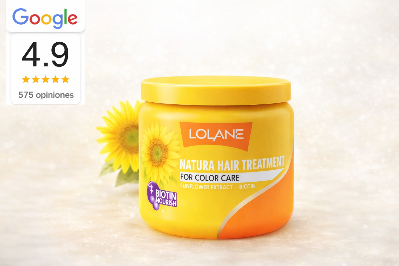 Mascarilla Reparadora Lolane Natura  para  Cuidado  del  Color 250 g