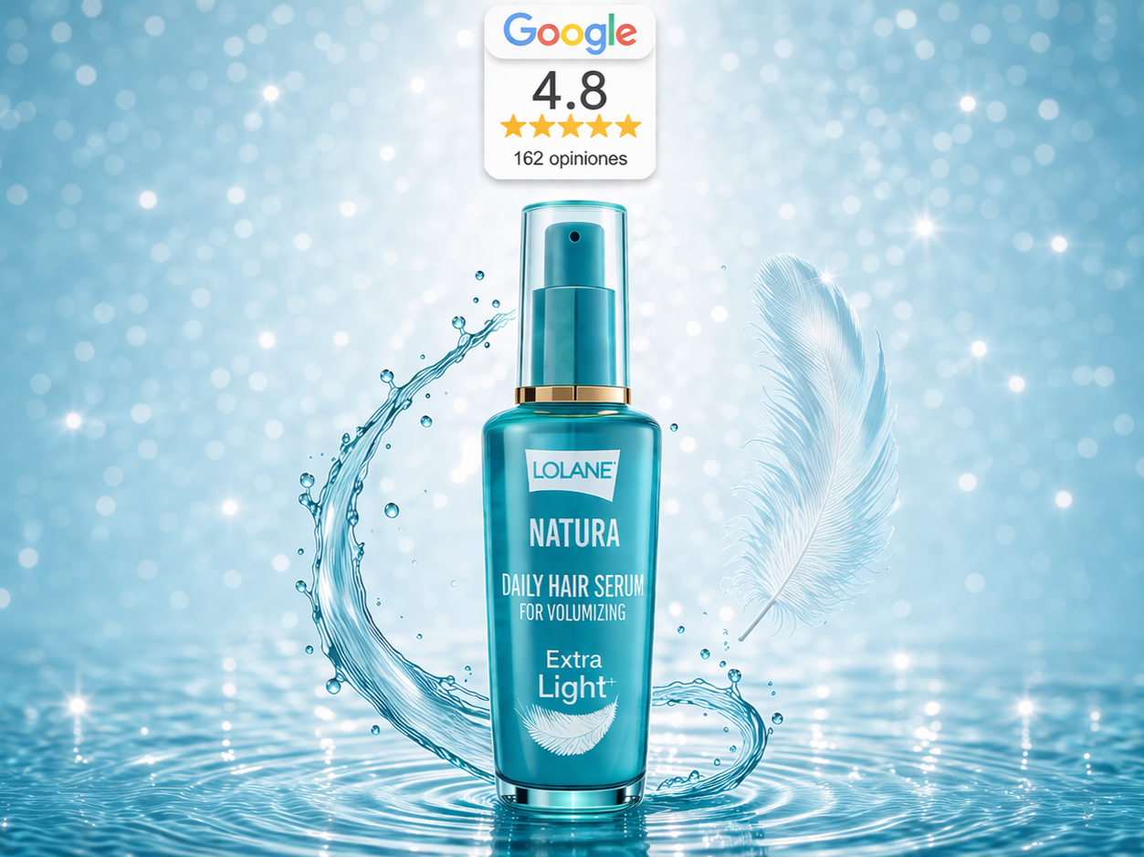 Serum para cabello con frizz y que requiere control y volumen y ayuda a evitar el quiebre y deja el cabello protegido de los rayos UV