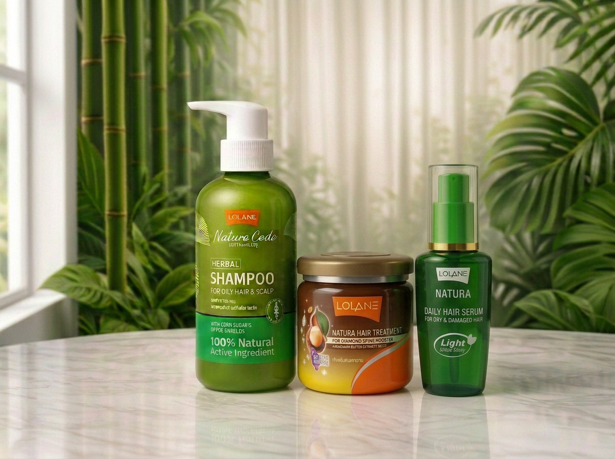 Rutina LOLANE · Control de Cabello Graso + Reparación