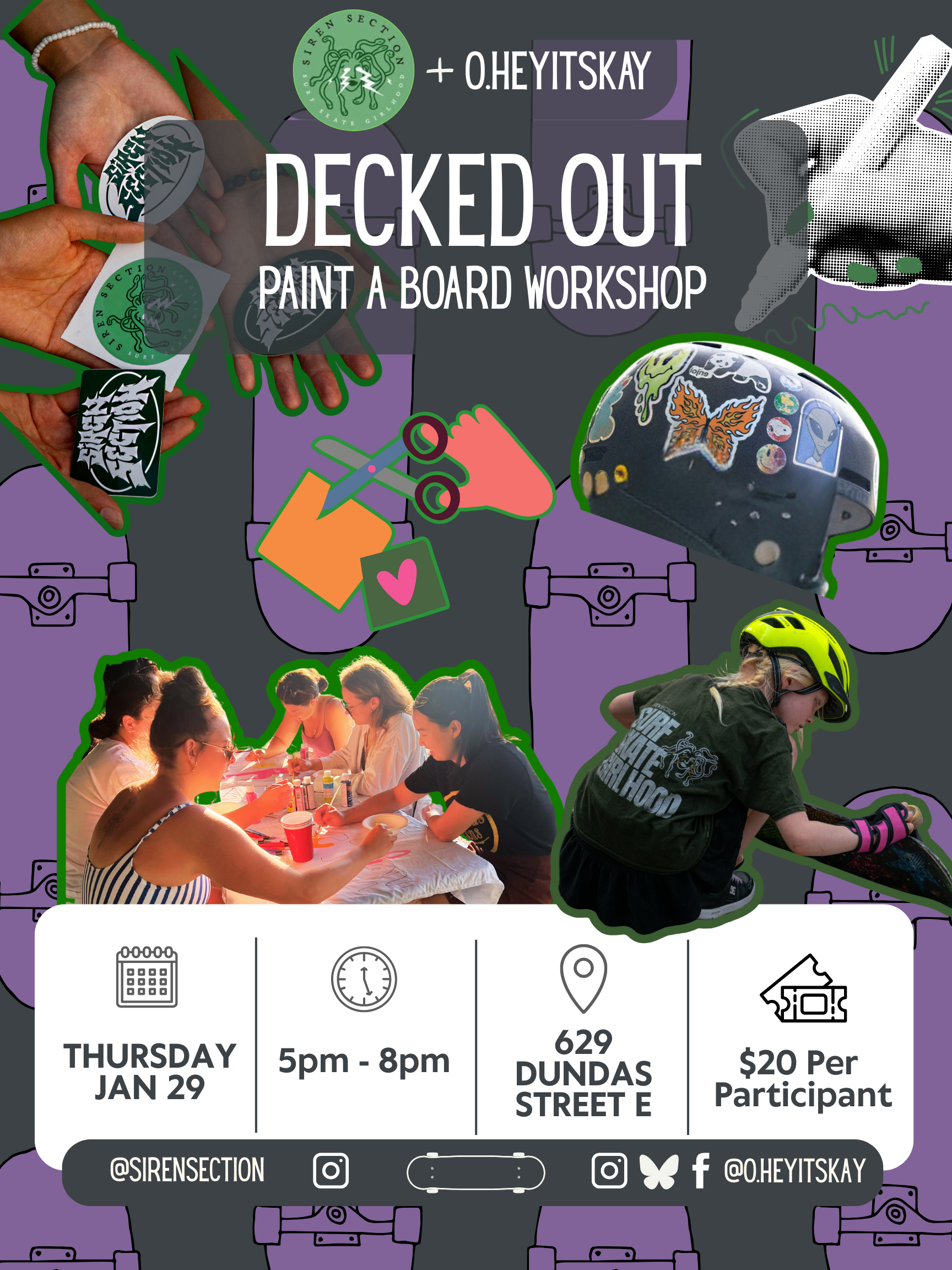 Decked Out: Paint a Board Workshop