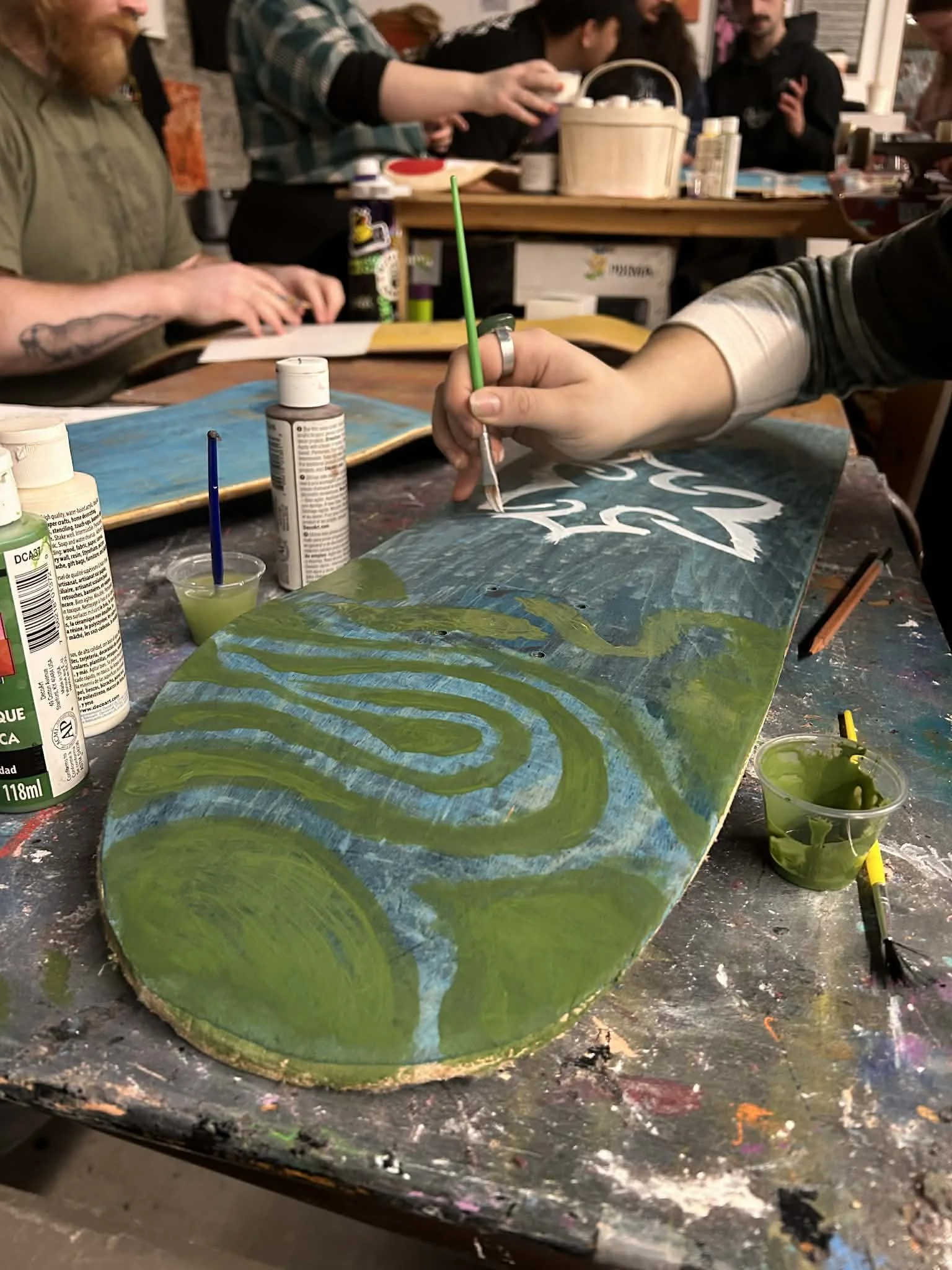 Skateboard Decorating Workshop 