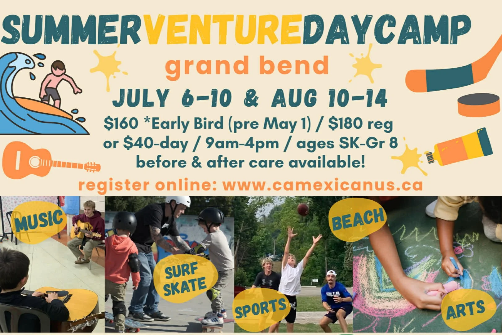 Grand Bend Summer Camps
