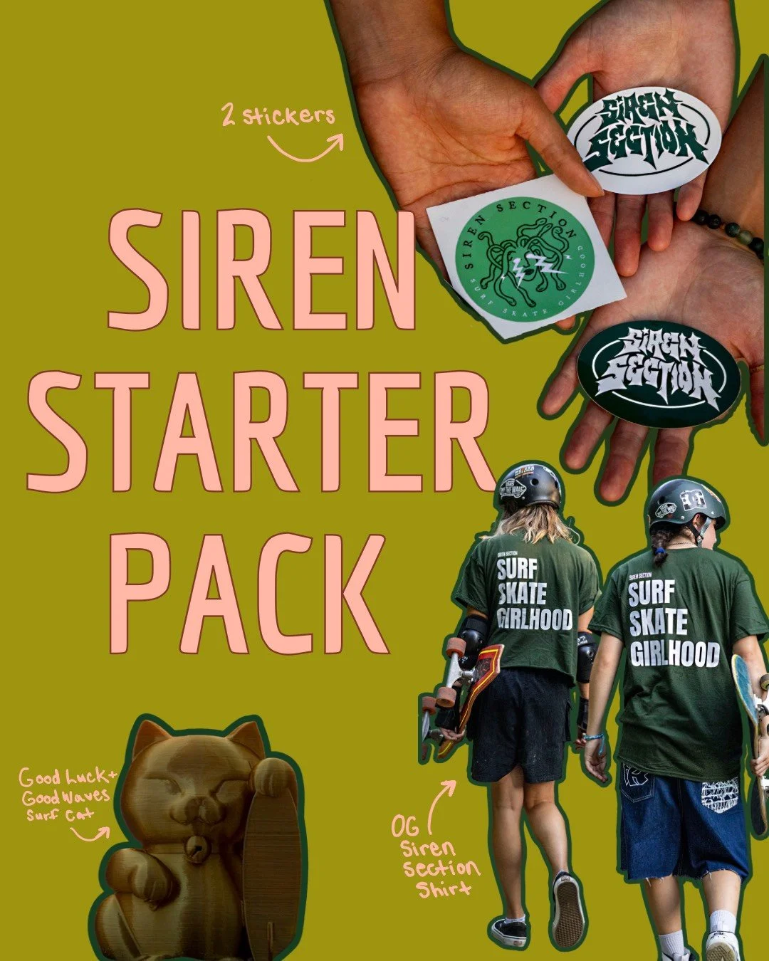 Siren Section Holiday Starter Pack