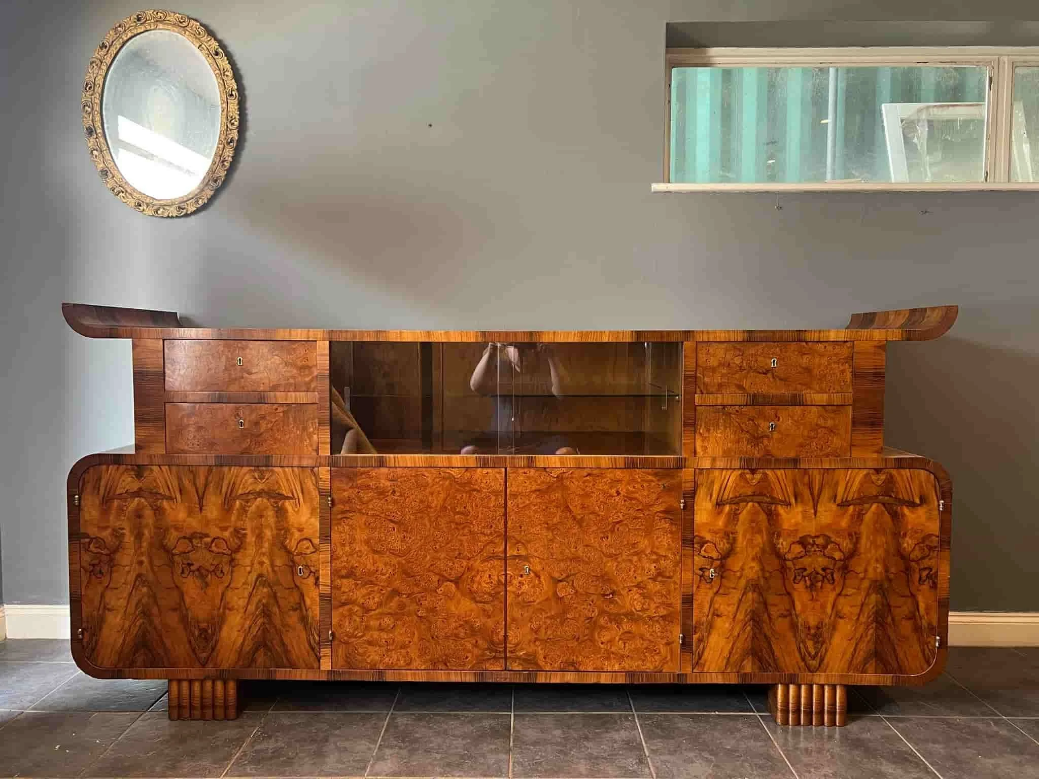 Sideboard 1920s - 1930s Foxborough Furniture.jpg