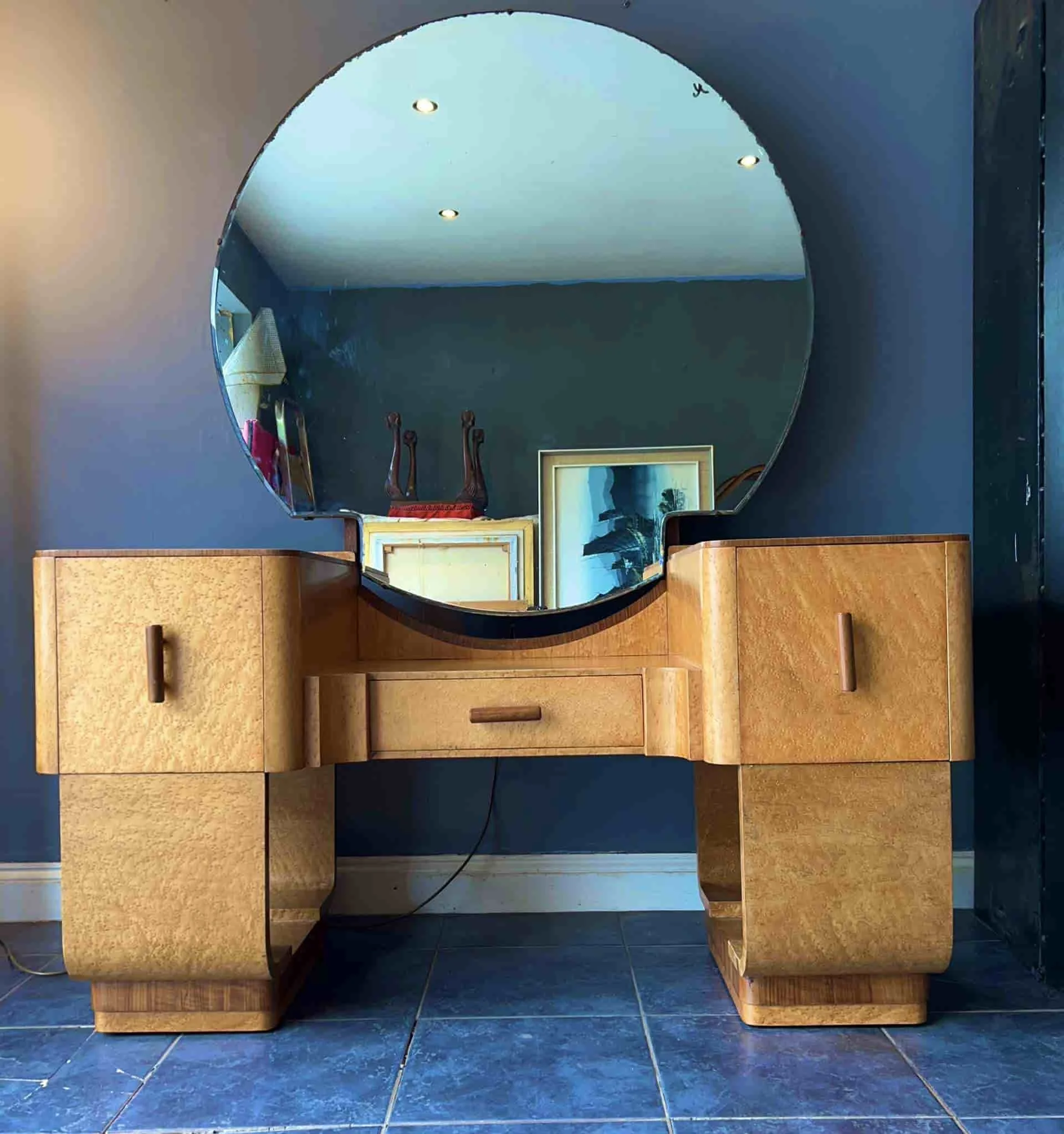 Harry & Lou Epstein Art Deco Dressing Table – Burr Maple