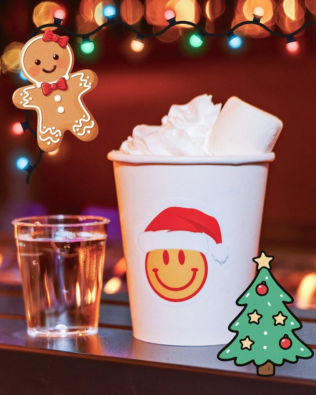 The HO HO HOt Cocoa &amp; Cider Bar is ready for you! ☕️🔥Warm up even more and add Rock Town Salted Vanilla Vodka, Hoodoo Espresso Vodka, Rumple Minze, Fireball or Jack Daniel&rsquo;s Honey Whiskey