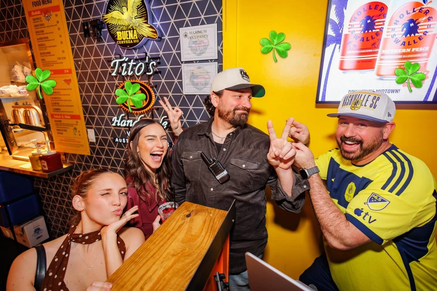 Good LUCK found here! ☘️🌈🍺

SPECIALS 
-ORANGE TEA SHOTS $11
Jameson Orange Whiskey, Lime Juice, Peach Schnapps
-ORANGE MULE $11
Jameson Orange Whiskey, Lime Juice, Simple Syrup, Ginger Beer
-GUINNESS DRAFT $8