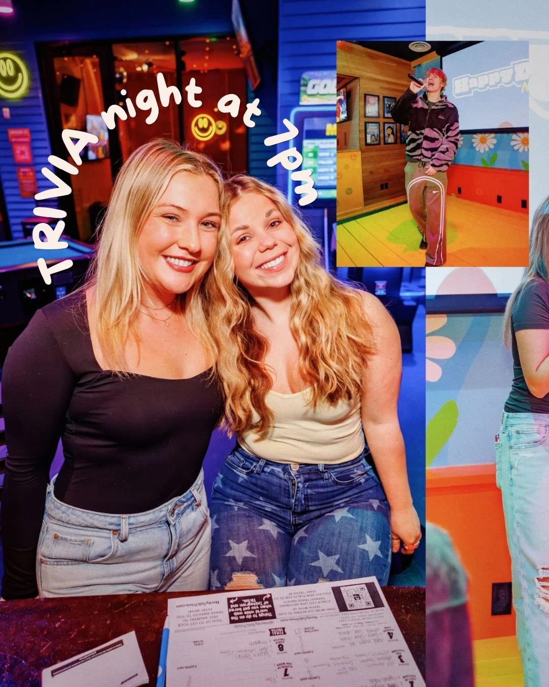 Thursday night is set! 🙌 Trivia with @nerdytalktrivia kicks off at 7pm followed by Karaoke plus free play games &amp; $5 draft beers all night long!