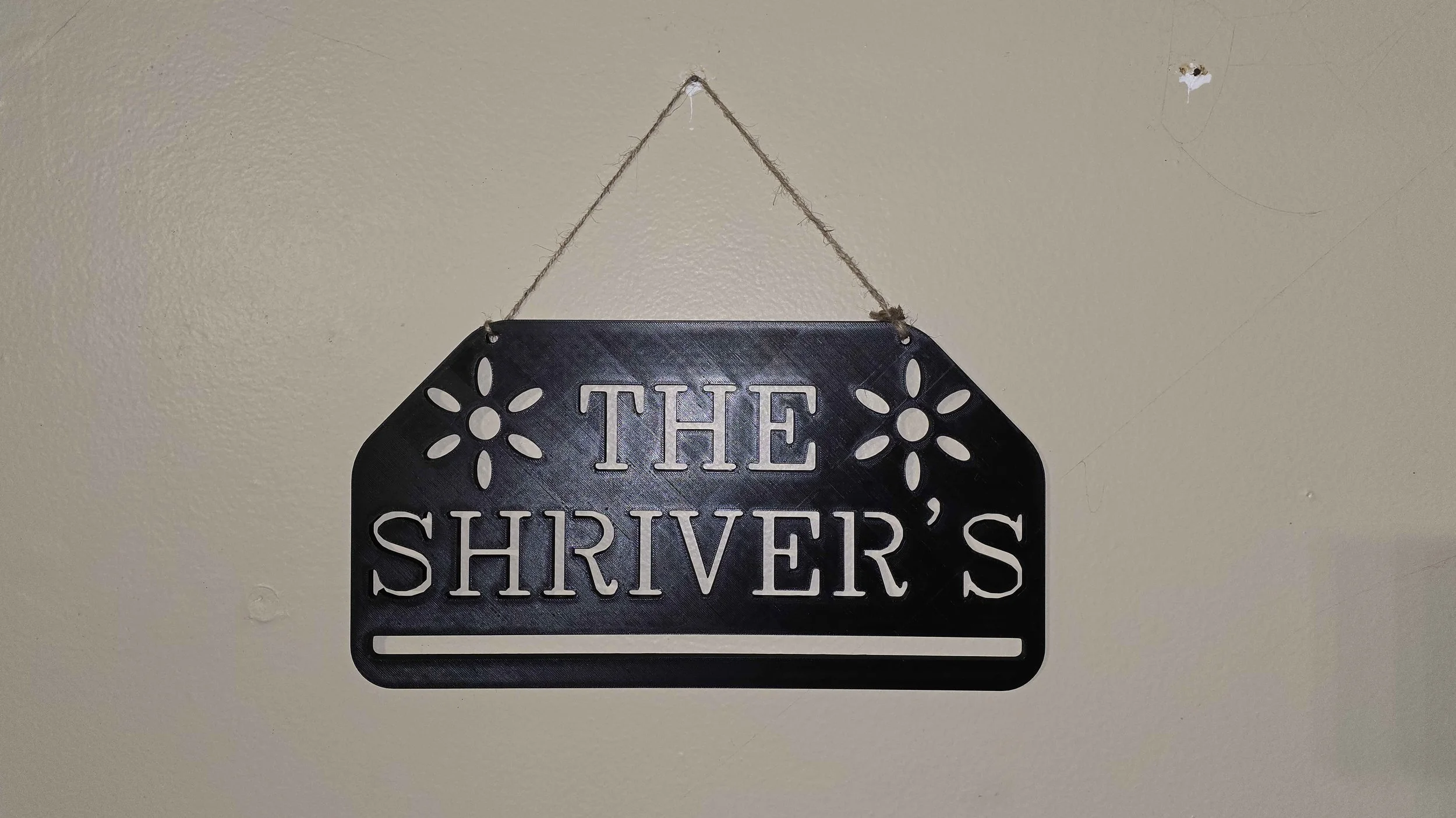 Customizable Porch Sign Large