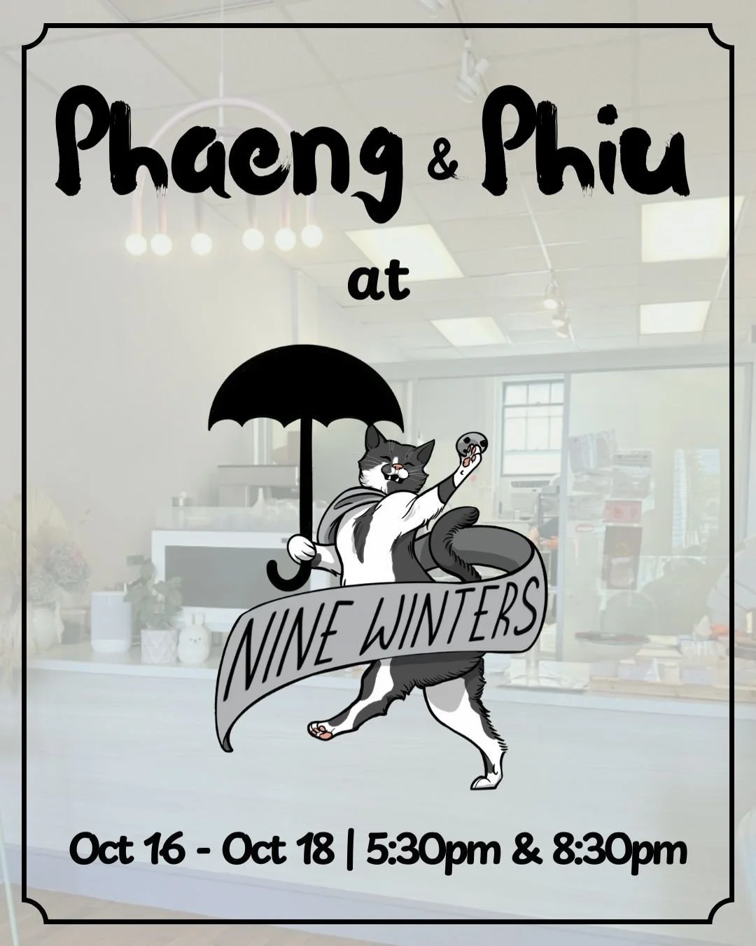 This October, we're excited and delighted to be popping up at @ninewintersma! We'll be featuring a tasting menu celebrating the changing of the season here in New England 🍁 and in Laos. Expect thoughtful spirit-free beverage pairings and a dessert c