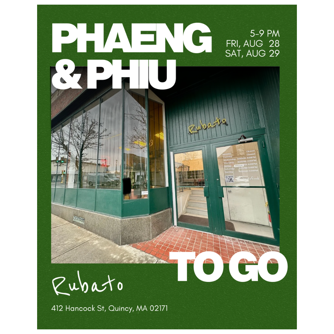 Phaeng &amp; Phiu To Go at Rubato