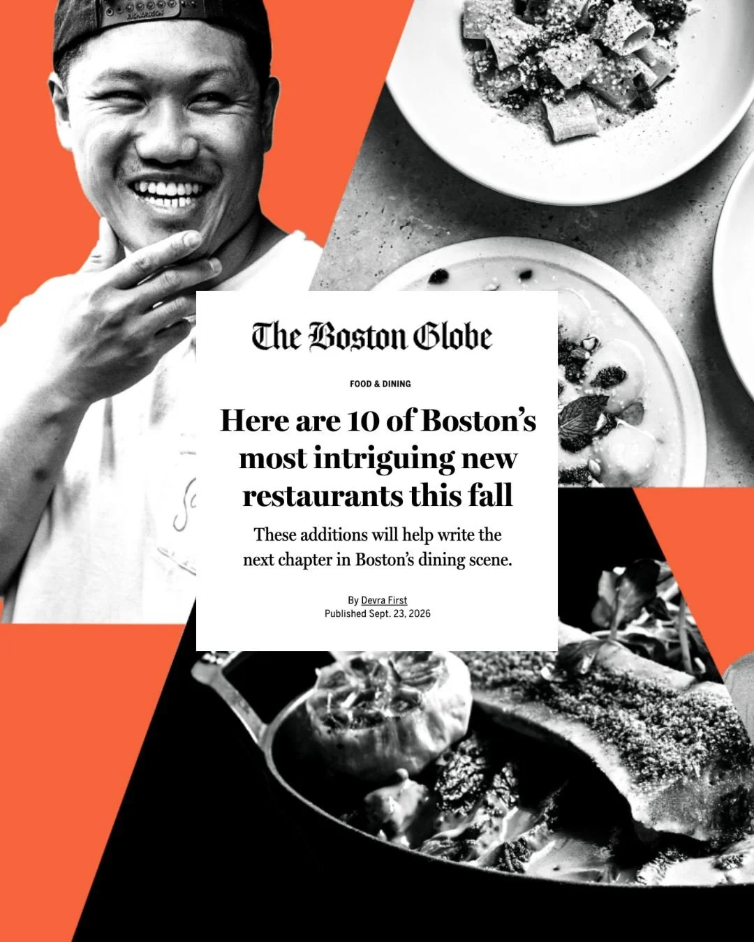 The @BostonGlobe just put us on their fall must-try list 🤩  We're so excited to be featured among so many great spots. Come get a taste of Laos 🇱🇦 at Shore Leave before the year's out.

📍11 William E Mullins Way
🗓️ Now through Dec 31 | Tu-Sa
🔗 