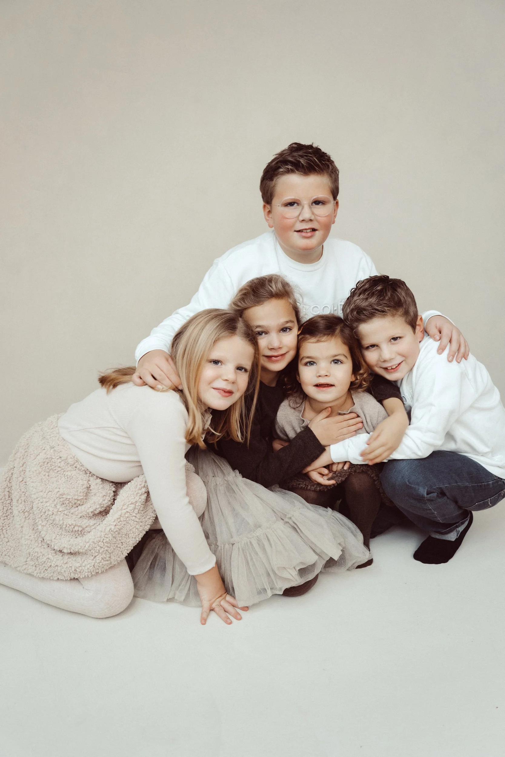 kindershoot  in daglichtstudio den bosch fine art portret