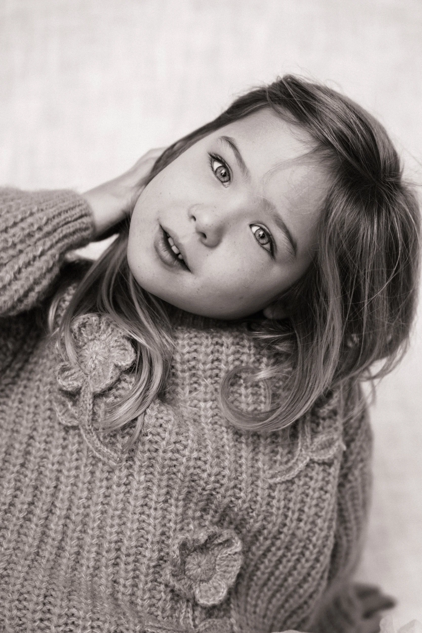 kindershoot  in daglichtstudio den bosch fine art portret