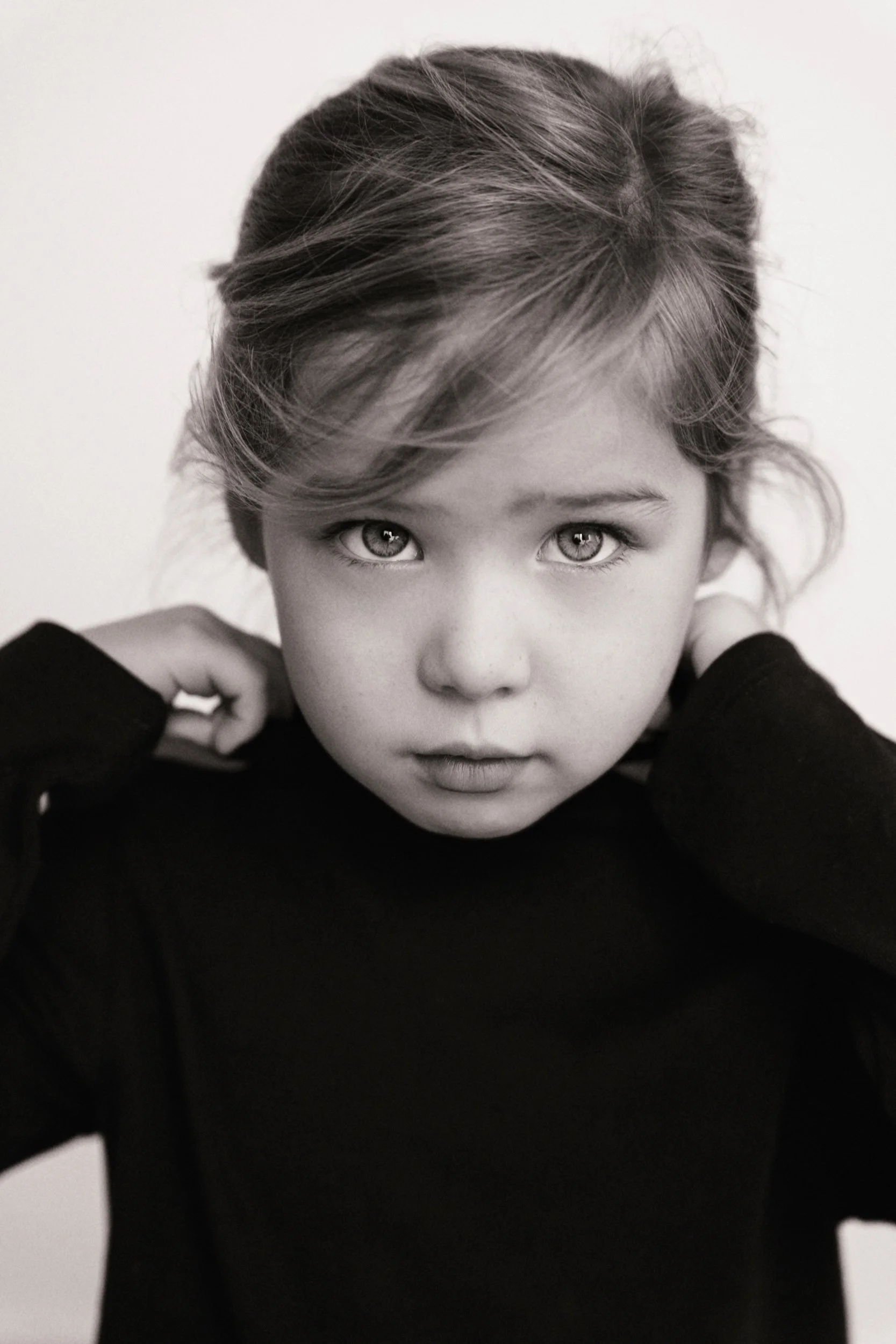 kindershoot  in daglichtstudio den bosch fine art portret