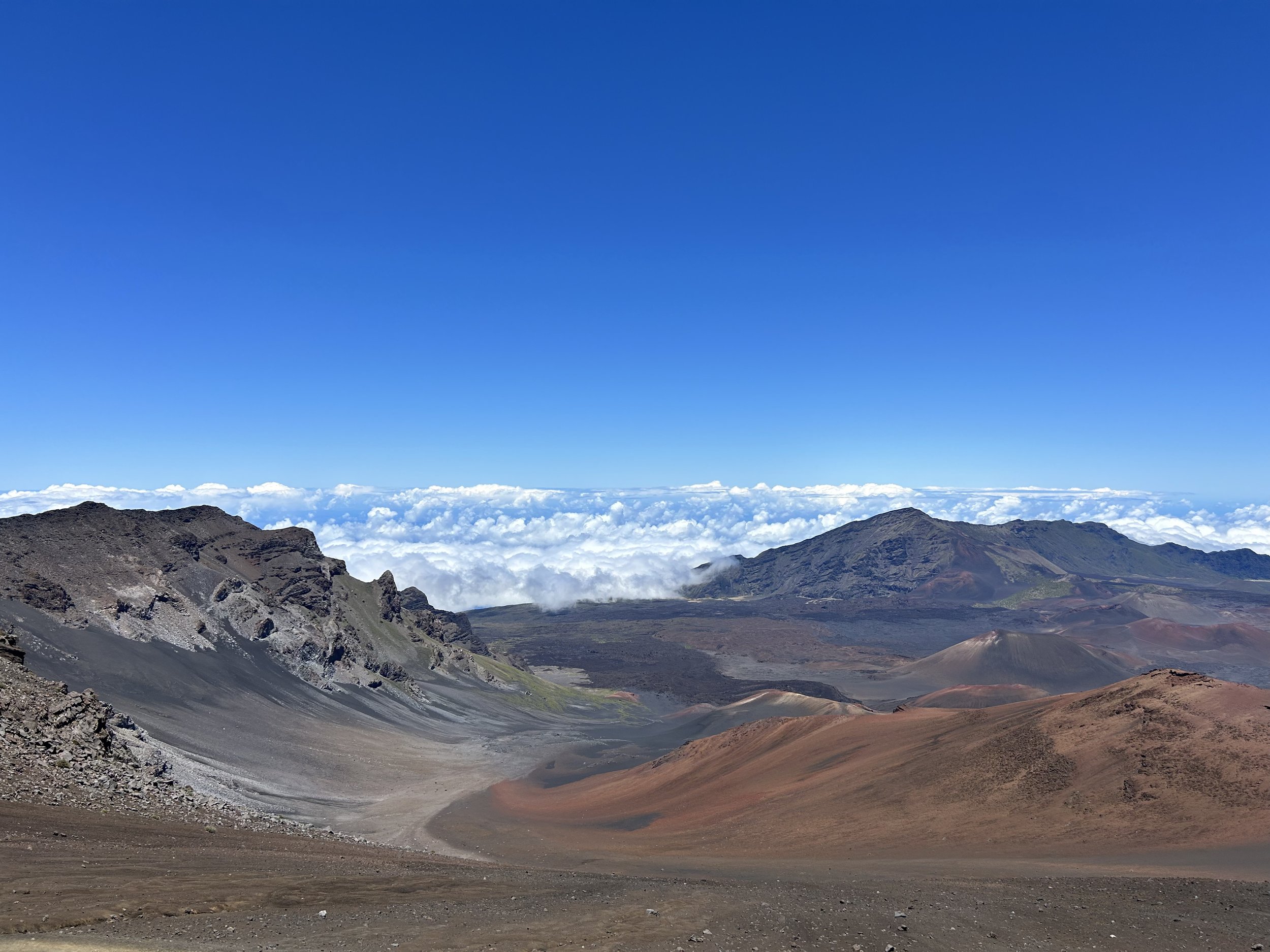 haleakalā crater / hawaii