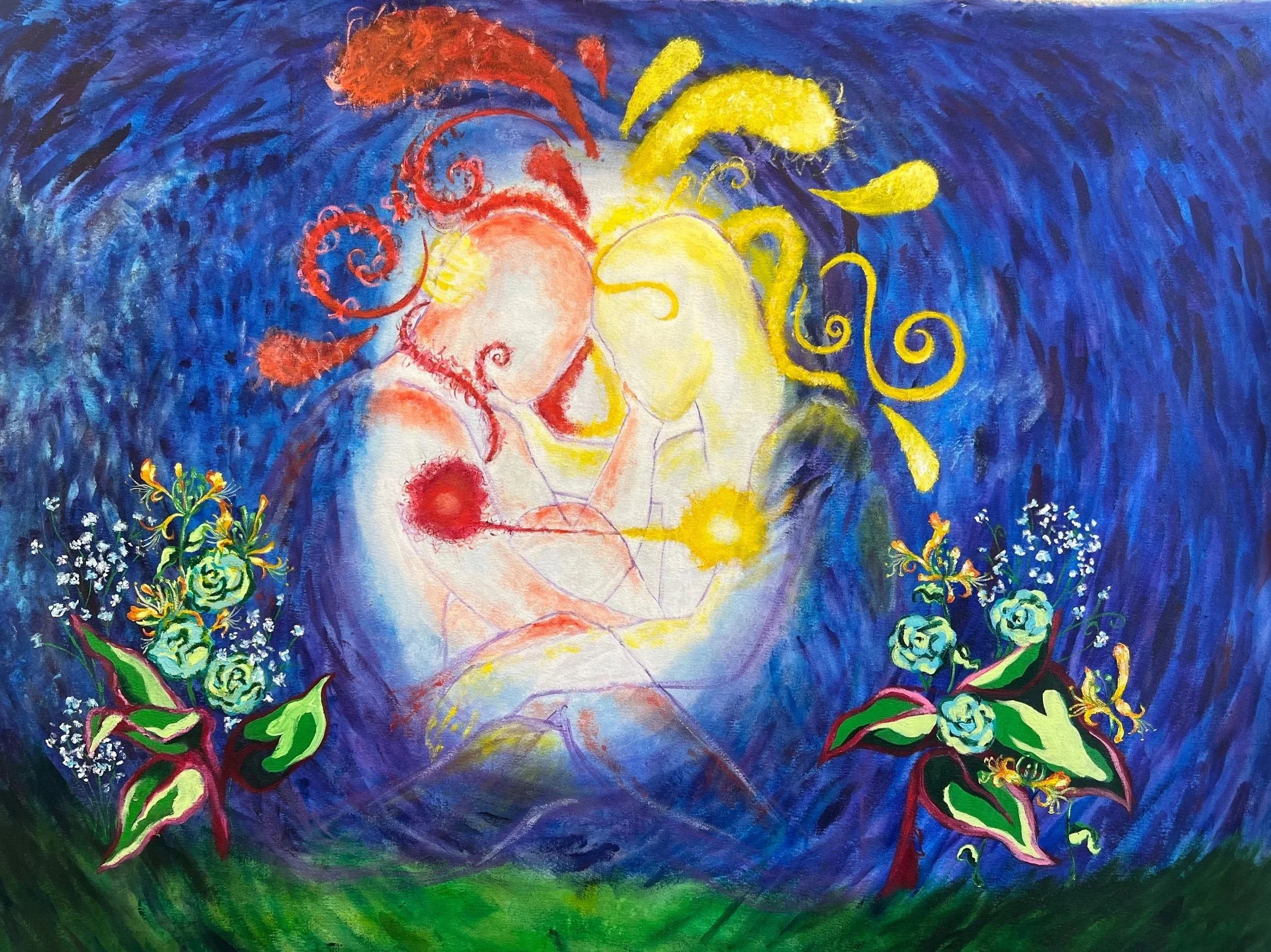 Kindred, Acrylic on canvas, Spring 2025
