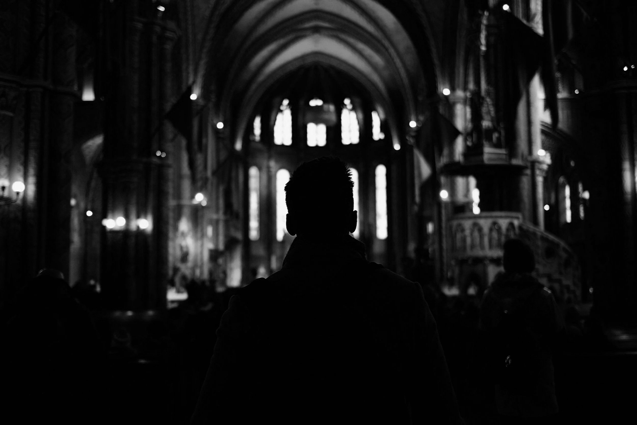 Man Crosses Threshold