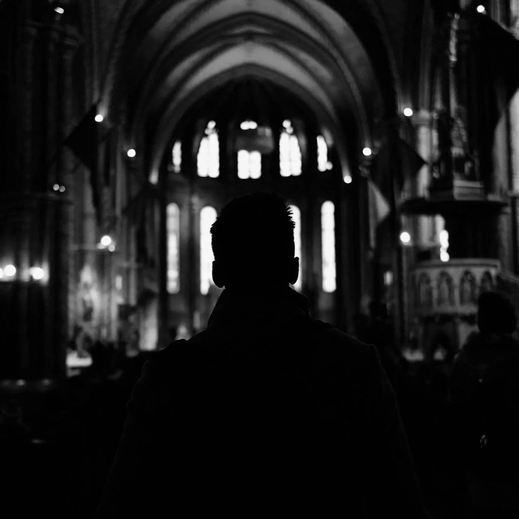 Man Crosses Threshold