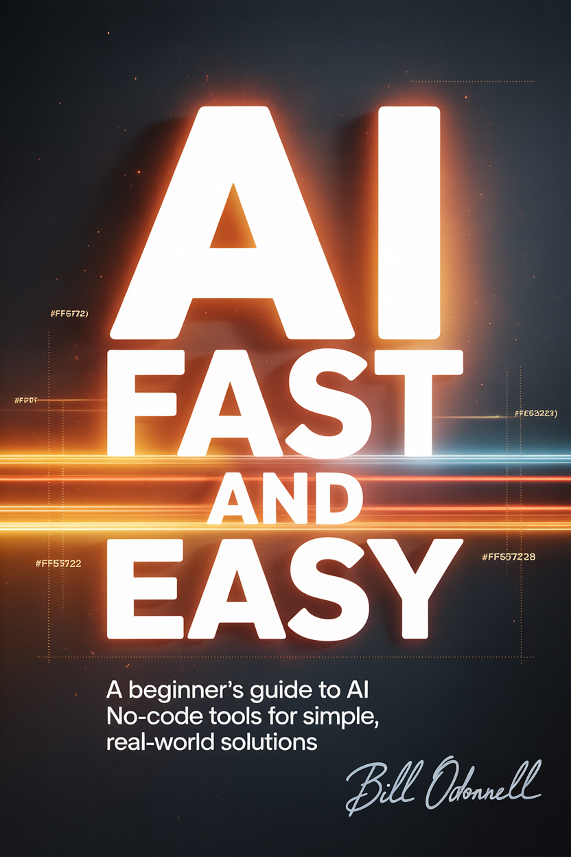 AI Fast and Easy book cover image.
