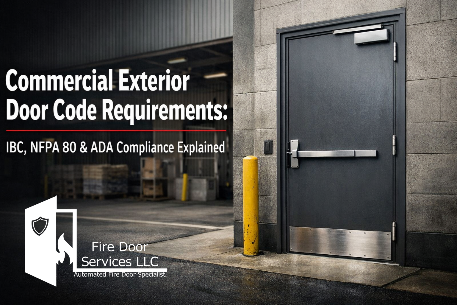 Commercial Exterior Door Code Requirements: IBC, NFPA 80 &amp; ADA Compliance Explained