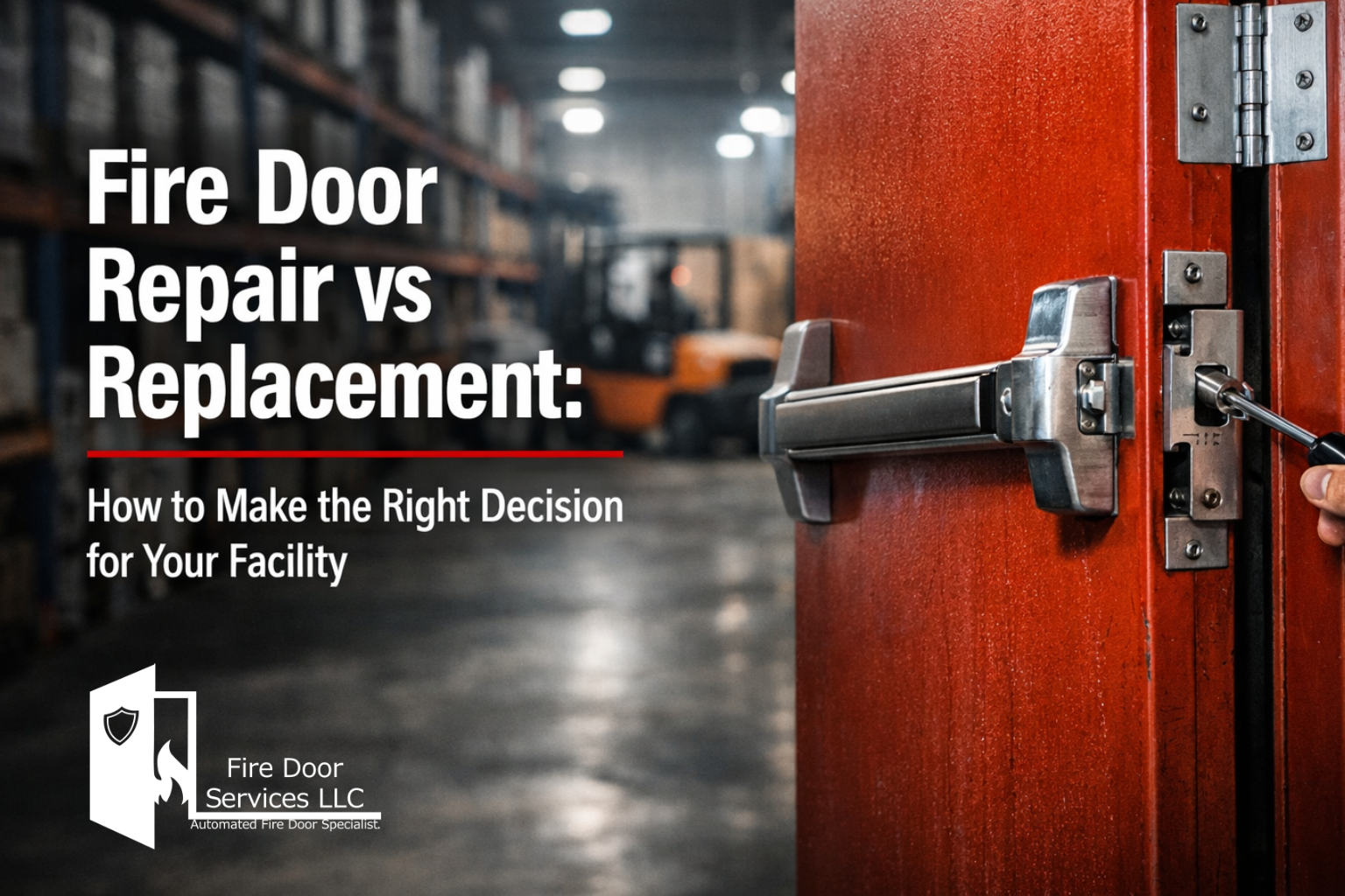 Fire Door Repair vs Replacement: How to Make the Right Decision for Your Facility