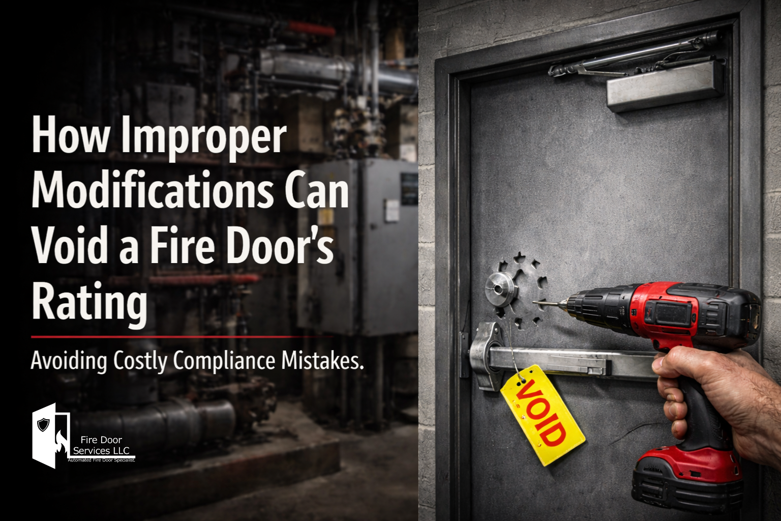 How Improper Modifications Can Void a Fire Door’s Rating
