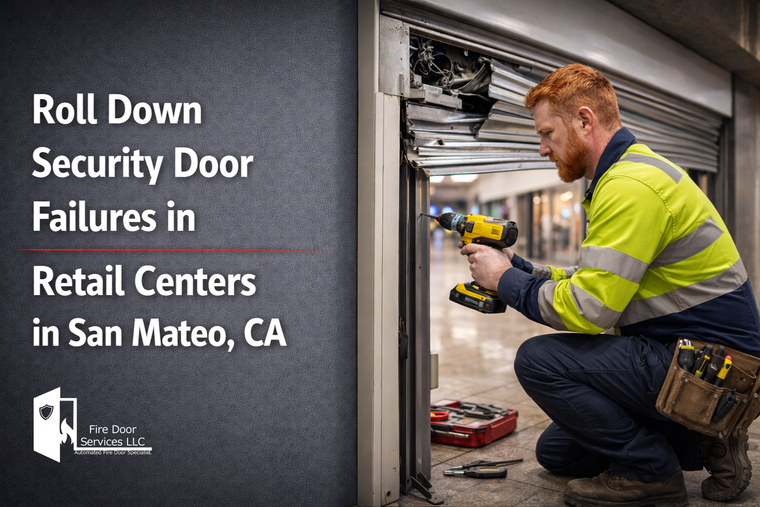 Roll Down Security Door Failures in Retail Centers in San Mateo CA