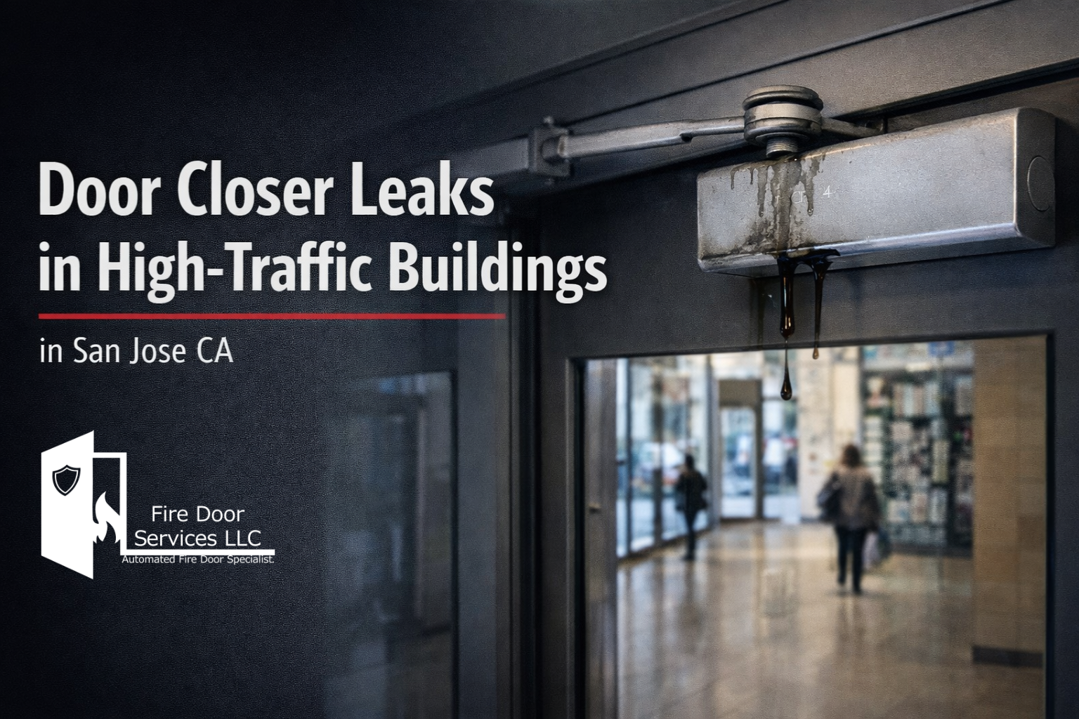 Door Closer Leaks in High-Traffic Buildings in San Jose CA