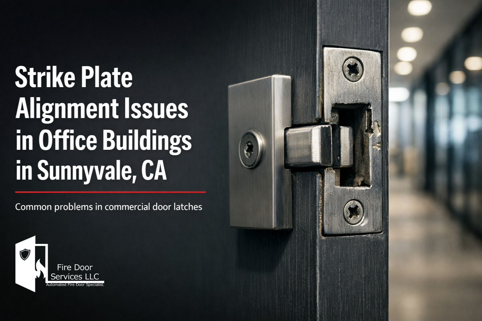 Strike Plate Alignment Issues in Office Buildings in Sunnyvale CA