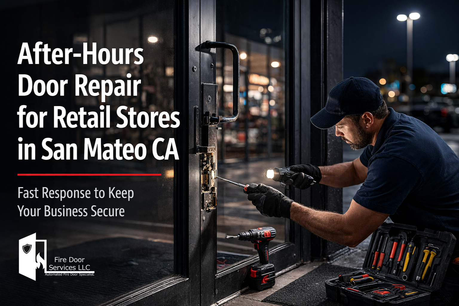 After-Hours Door Repair for Retail Stores in San Mateo CA