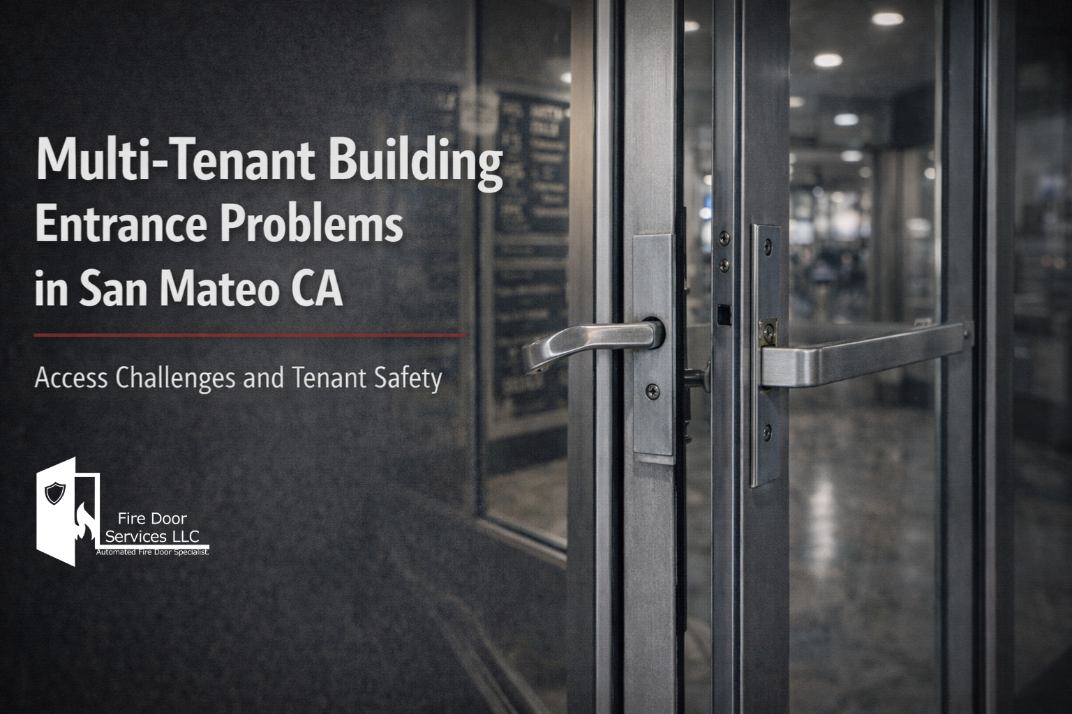 Multi-Tenant Building Entrance Problems in San Mateo CA