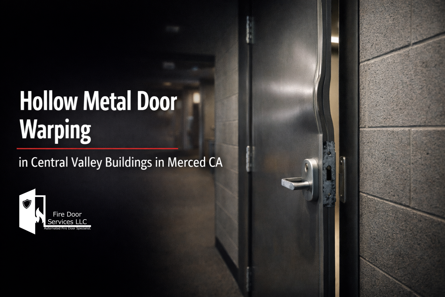 Hollow Metal Door Warping in Central Valley Buildings in Merced CA