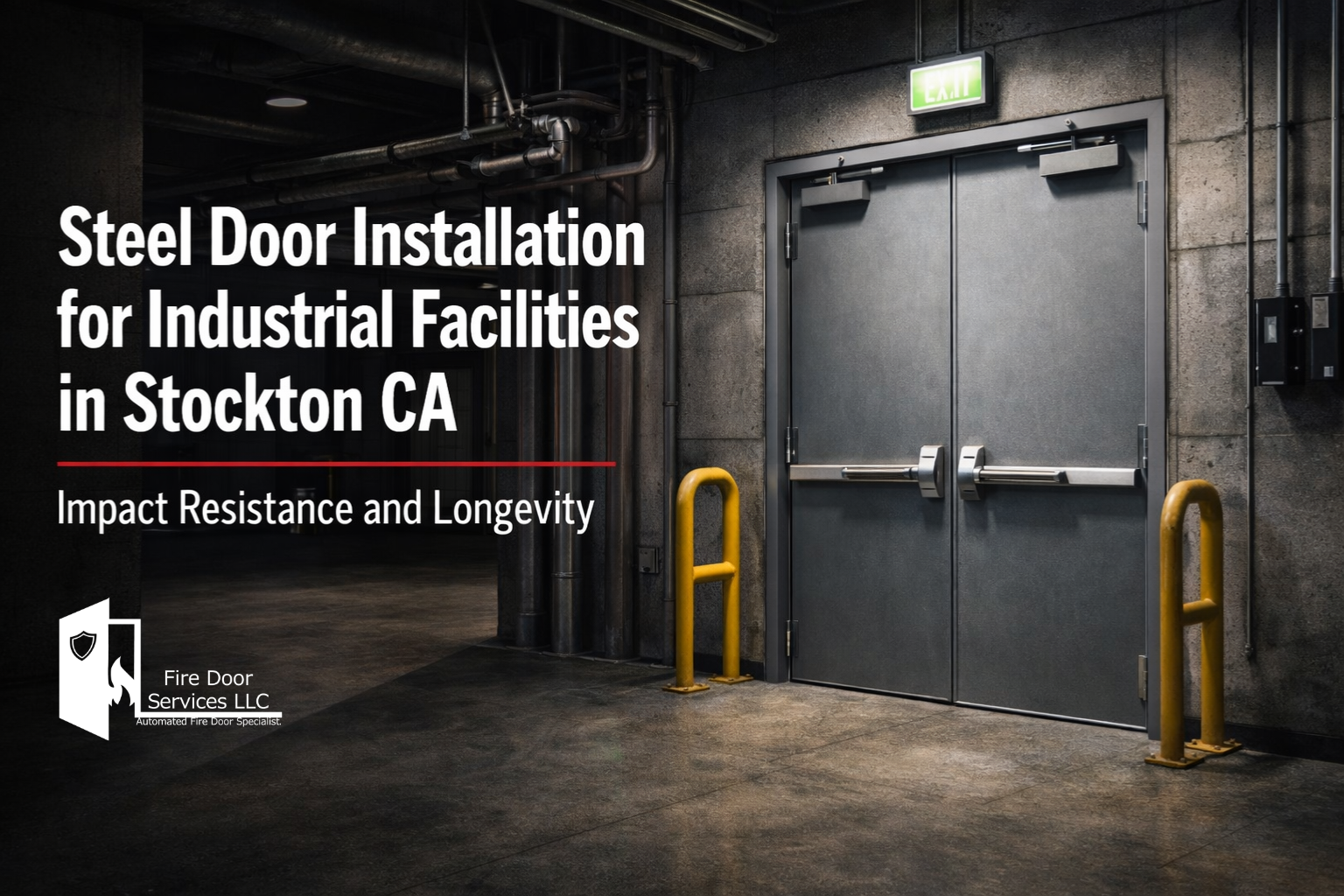Steel Door Installation for Industrial Facilities in Stockton CA: Impact Resistance and Longevity