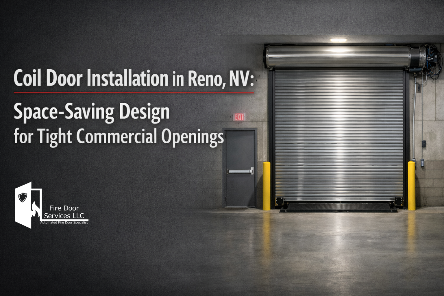 Coil Door Installation in Reno NV: Space-Saving Design for Tight Commercial Openings