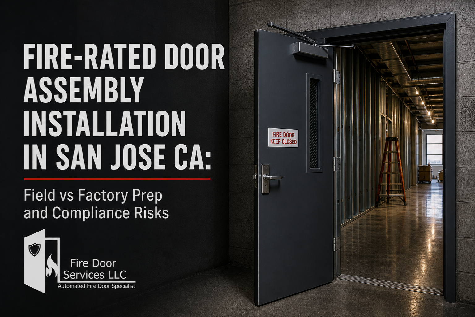 Fire-Rated Door Assembly Installation in San Jose CA: Field vs Factory Prep and Compliance Risks
