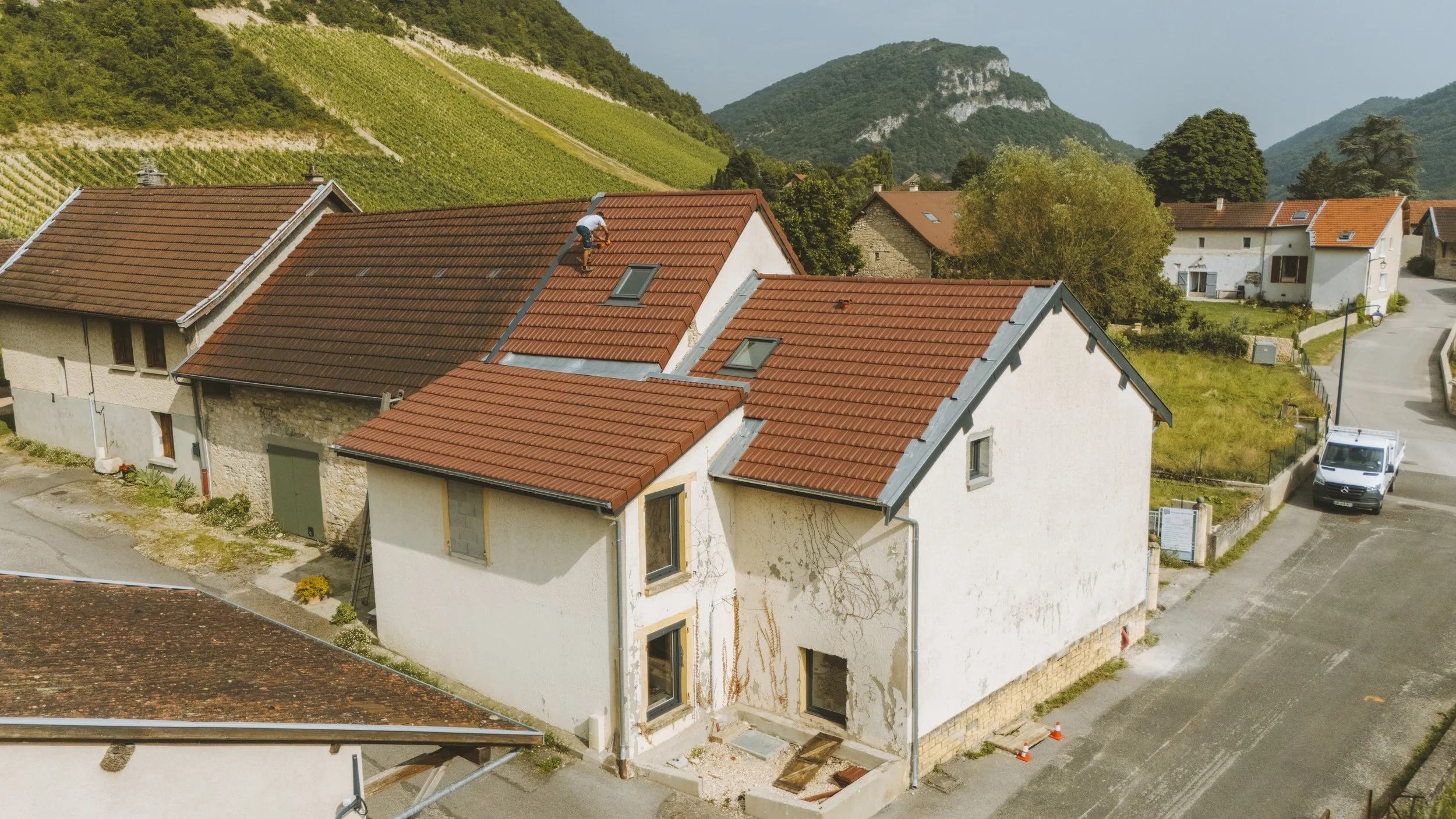 Rénovation de charpente dans le Bugey