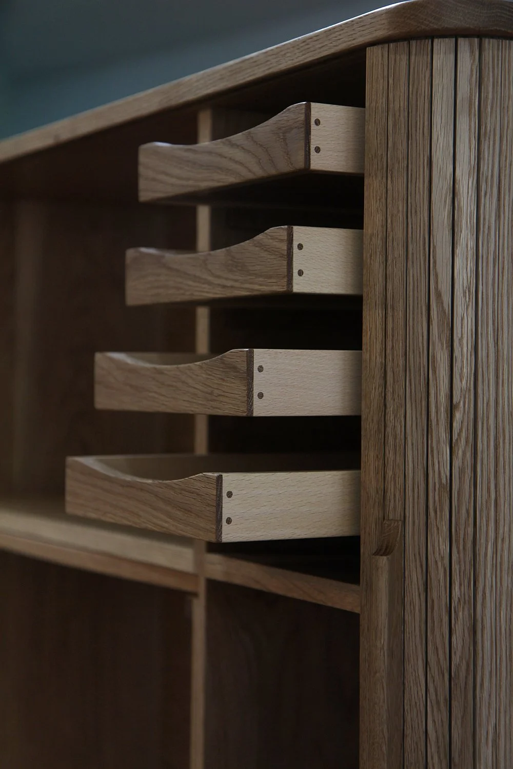 Tambour Door Multi Cabinet