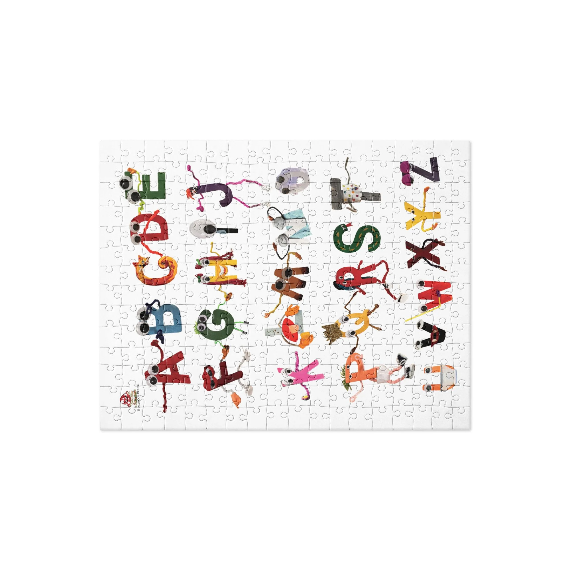 Alphabet Hide and Seek Jigsaw puzzle