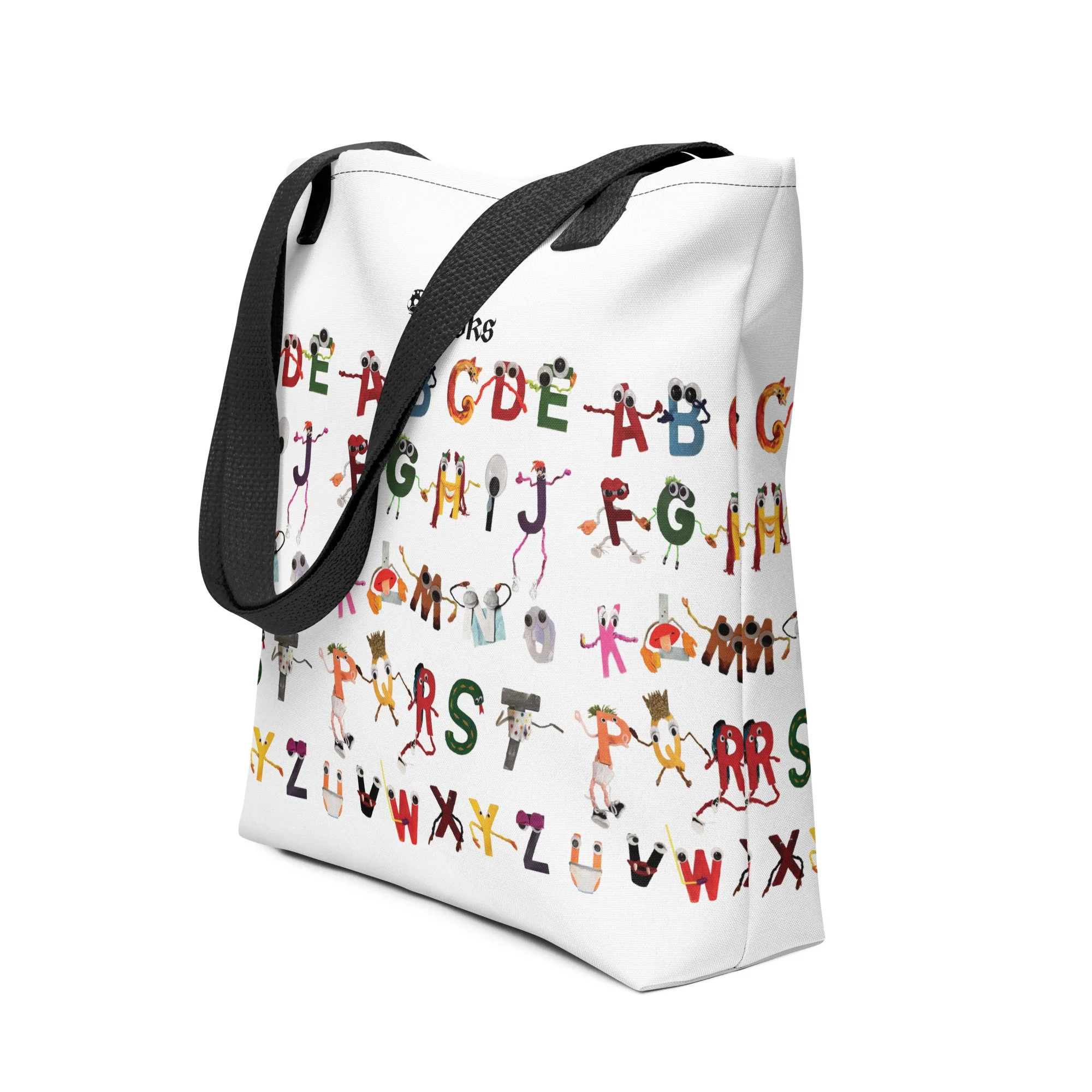Alphabet Hide and Seek Tote bag