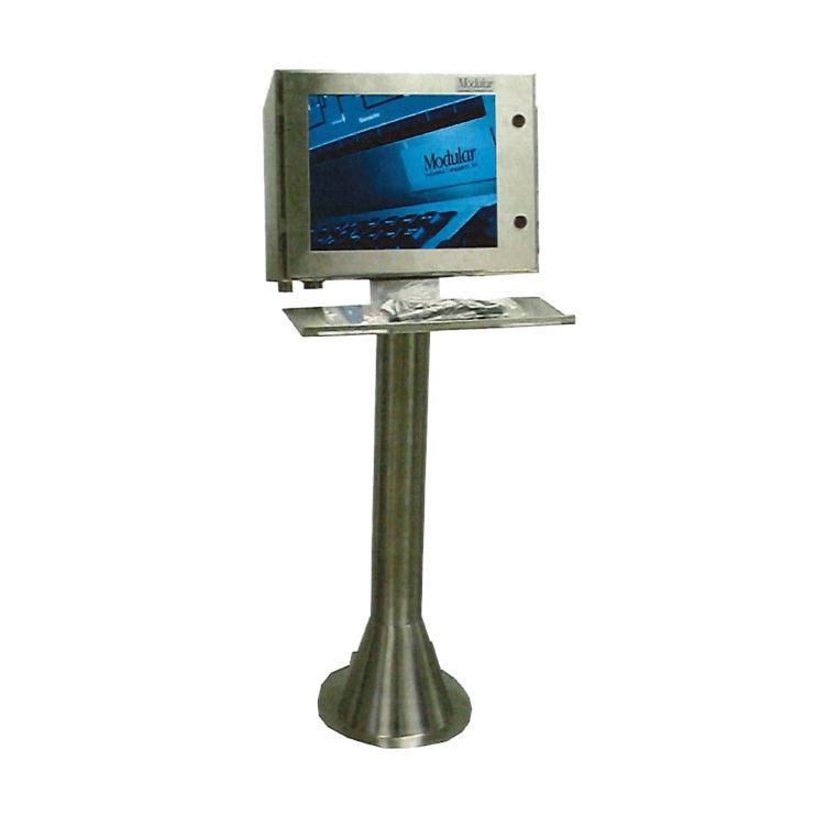 Stainless Steel Fixed Floor Mount Pedestal