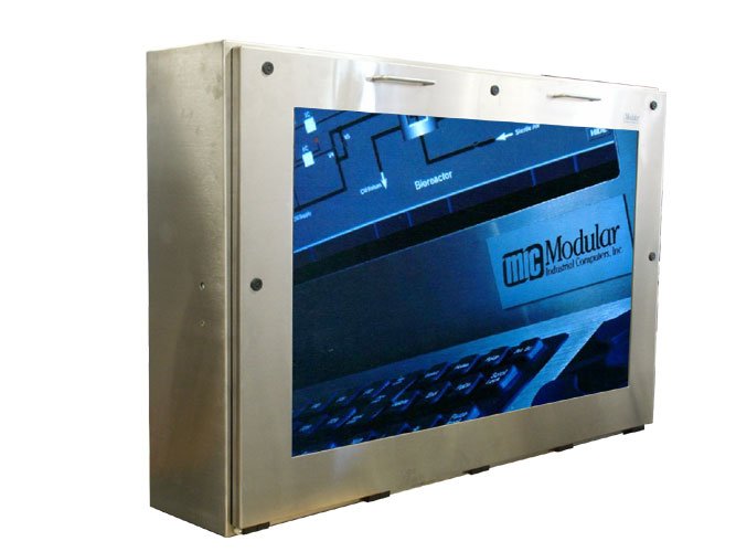 Stainless Steel 60″ Large Panel Display with Solid State Cooler