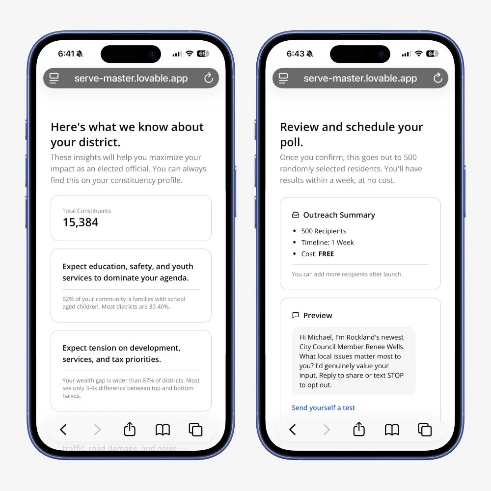 How I Designed a 0→1 Civic Platform Used by 500+ Elected Officials in 45 Days