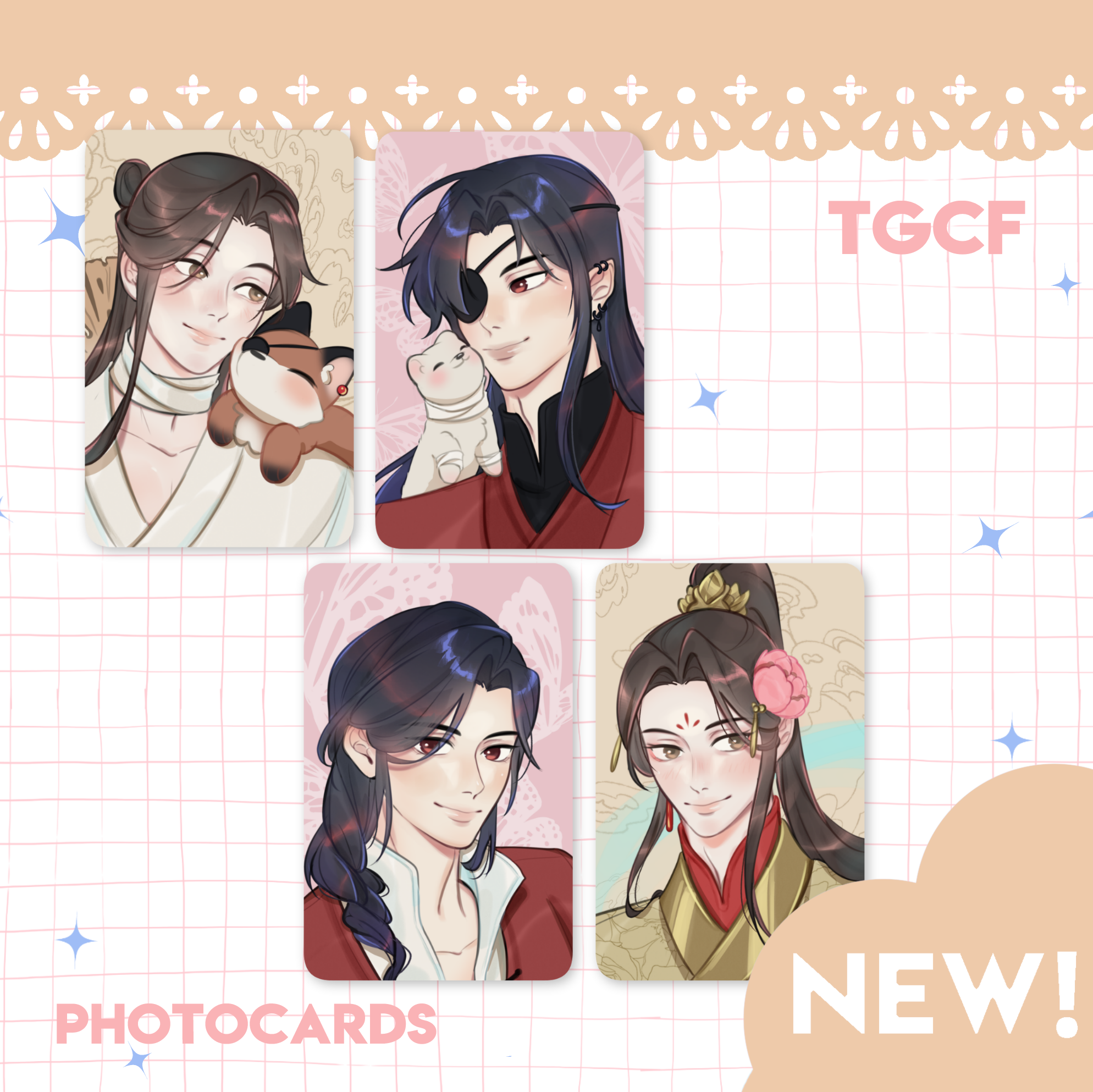 [ NEW ] TGCF Photocards 🌸